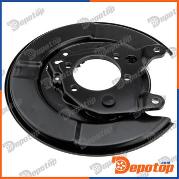 Déflecteur, disque de frein arrière gauche pour NISSAN | HTO-NS-005, 1617877